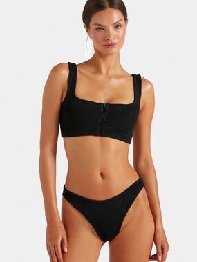 bound by bond-eye Solane Zip Front Top